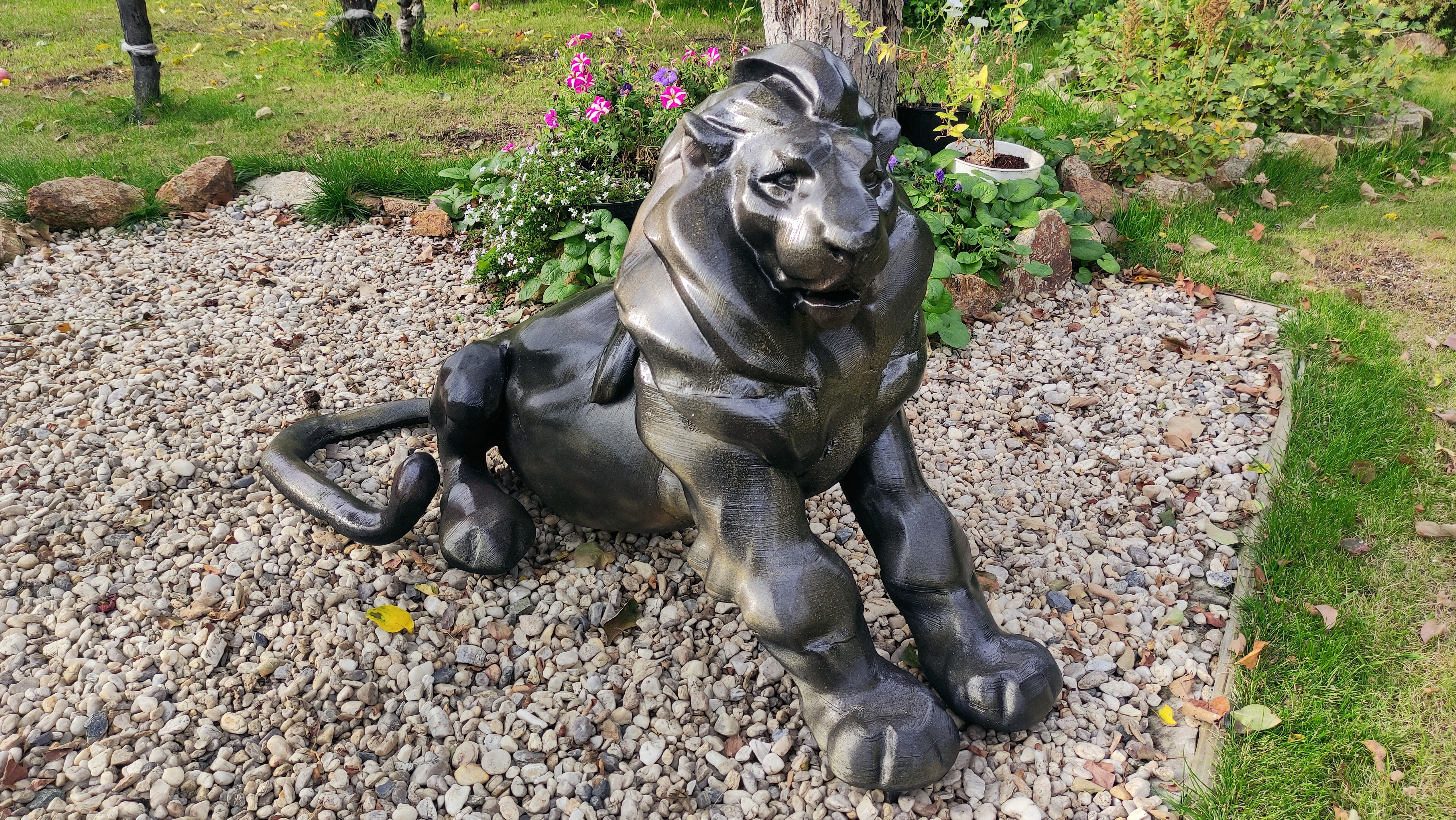 3D Печать Скульптуры льва